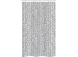 Abakuhaus Grigio E Bianco Tenda Da Doccia Stretta, Ispirazione Floreale, Set Decorativo Per Bagno In Tessuto Con Ganci, 120 X 180 Cm, Grigio