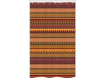 Abakuhaus Africano Tenda Da Doccia Stretta, Occhi Esotici, Set Decorativo Per Bagno In Tessuto Con Ganci, 120 X 180 Cm, Multicolore