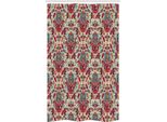 Abakuhaus Hamsa Tenda Da Doccia Stretta, Motivi Colorati, Set Decorativo Per Bagno In Tessuto Con Ganci, 120 X 180 Cm, Multicolore