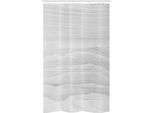 Abakuhaus Tenda Da Doccia Grigia Stretta, Close Up Superficie In Legno, Set Decorativo Per Bagno In Tessuto Con Ganci, 120 X 180 Cm, Grigio Chiaro