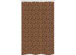 Abakuhaus Tenda Da Doccia Stretta Con Stampa Leopardata, Arancione Esotico Africano, Set Decorativo Per Bagno In Tessuto Con Ganci, 120 X 180 Cm, Arancione Nero
