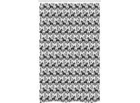 Abakuhaus Tenda Da Doccia Astratta Stretta, Motivo Geometrico A Mosaico, Set Decorativo Per Bagno In Tessuto Con Ganci, 120 X 180 Cm, Multicolore