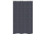 Abakuhaus Tenda Da Doccia Stretta Grigio Scuro, Strisce Diagonali Triangolari, Set Decorativo Per Bagno In Tessuto Con Ganci, 120 X 180 Cm, Grigio E Grigio Scuro