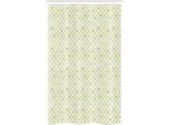 Abakuhaus Tenda Da Doccia Stretta Con Motivo A Squame Di Pesce, Curve In Rete Verde, Set Decorativo Per Bagno In Tessuto Con Ganci, 120 X 180 Cm, Verde Oliva Verde Chiaro