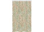 Abakuhaus Primavera Tenda Da Doccia Stretta, Piccoli Fiori E Bacche, Set Decorativo Per Bagno In Tessuto Con Ganci, 120 X 180 Cm, Multicolore