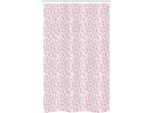 Abakuhaus Tenda Da Doccia Stretta Con Motivi Floreali, Ranunculus Primavera, Set Decorativo Per Bagno In Tessuto Con Ganci, 120 X 180 Cm, Rosa Baby Rosa Essiccata