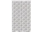 Abakuhaus BäRenklau Tenda Da Doccia Stretta, Motivo Artistico Antico Dotwork, Set Decorativo Per Bagno In Tessuto Con Ganci, 120 X 180 Cm, Blu Violetto Color Guscio D'uovo