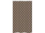 Abakuhaus Tenda Da Doccia Marocchina Stretta, Stile Orientale Classico, Set Decorativo Per Bagno In Tessuto Con Ganci, 120 X 180 Cm, Color Cammello Caldo