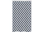 Abakuhaus Tenda Da Doccia Stretta Con Motivo Pingui, Faccine Di Uccellini, Set Decorativo Per Bagno In Tessuto Con Ganci, 120 X 180 Cm, Blu Grigio Azzurro
