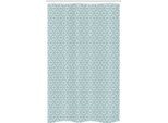 Abakuhaus Tenda Da Doccia Marocchina Stretta, Damasco Mediterraneo Artistico, Set Decorativo Per Bagno In Tessuto Con Ganci, 120 X 180 Cm, Grigio Schiuma Di Mare