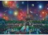Puzzle Schmidt - Alexander Chen: Fuochi D'artificio Alla Torre Eiffel, 1000 Pezzi