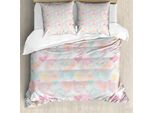Abakuhaus Copripiumino Valentines, Fiori E Motivi Cachemire, Antiacaro E Anallergico, Con Federe, 155 Cm X 220 Cm - 80 X 80 Cm, Multicolore