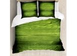 Abakuhaus Copripiumino Verde Bosco, Superficie In Legno, Antiacaro, Adatto A Chi Soffre Di Allergie, Con Federe, 200 Cm X 200 Cm - 80 X 80 Cm, Verde Nero