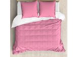 Abakuhaus Copripiumino Rosa Pallido, Damasco Rococò, Antiacaro, Adatto A Chi Soffre Di Allergie, Con Federe, 155 Cm X 220 Cm - 80 X 80 Cm, Rosa Rosa Pallido