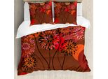 Abakuhaus Copripiumino LöWenzahn, Linea Floral Stielen, Antiacaro, Adatto A Chi Soffre Di Allergie, Con Federe, 155 Cm X 220 Cm - 80 X 80 Cm, Multicolore