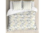 Abakuhaus Copripiumino Libelle, Fauna Selvatica Esotica, Antiacaro, Adatto A Chi Soffre Di Allergie, Con Federe, 155 Cm X 220 Cm - 80 X 80 Cm, Verde Reseda Senape