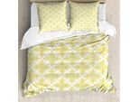 Abakuhaus Copripiumino Verde E Bianco, Damasco Rococò, Antiacaro, Adatto A Chi Soffre Di Allergie, Con Federe, 200 Cm X 200 Cm - 80 X 80 Cm, Verde Pallido Bianco