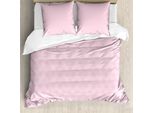 Abakuhaus Copripiumino Geometrico, Vintage Blumenliebe, Antiacaro, Adatto A Chi Soffre Di Allergie, Con Federe, 200 Cm X 200 Cm - 80 X 80 Cm, Rosa Pallido