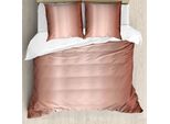 Abakuhaus Copripiumino Astratto, Effetto Sfumato, Antiacaro, Adatto A Chi Soffre Di Allergie, Con Federe, 155 Cm X 220 Cm - 80 X 80 Cm, Rosa Secca Blush