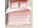 Abakuhaus Copripiumino Pesca, Astratto Ombre Femminile, Antiacaro Adatto A Chi Soffre Di Allergie Con Federe, 200 Cm X 200 Cm - 80 X 80 Cm, Corallo Corallo Scuro