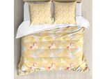 Abakuhaus Copripiumino Per Asilo Nido, Unicorni Stelle Astratte, Antiacaro Adatto A Chi Soffre Di Allergie Con Federe, 155 Cm X 220 Cm - 80 X 80 Cm, Multicolore