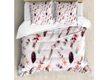 Abakuhaus Set Copripiumino Boho Per Letti Matrimoniali, Stile Etnico, Antiacaro, Adatto A Chi Soffre Di Allergie, Con Federe, Multicolore