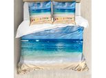 Copripiumino Abakuhaus Per Compleanno, Buon Compleanno, Antiacaro, Adatto A Chi Soffre Di Allergie, Con Federe, 155 Cm X 220 Cm - 80 X 80 Cm, Multicolore