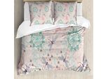 Abakuhaus Copripiumino Libelle, Bohem Dragonfly, Antiacaro, Adatto A Chi Soffre Di Allergie, Con Federe, 155 Cm X 220 Cm - 80 X 80 Cm, Multicolore