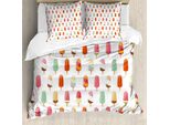 Abakuhaus Eis Copripiumino, Vari Aromi, Antiacaro, Adatto A Chi Soffre Di Allergie, Con Federe, 200 Cm X 200 Cm - 80 X 80 Cm, Multicolore