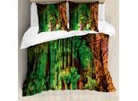 Abakuhaus Copripiumino Colorato, Rocce Color Arcobaleno, Antiacaro, Adatto A Chi Soffre Di Allergie, Con Federe, 155 Cm X 220 Cm - 80 X 80 Cm, Multicolore