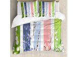 Abakuhaus Copripiumino Blume, Lily Primrose Valley, Antiacaro, Adatto A Chi Soffre Di Allergie, Con Federe, 200 Cm X 200 Cm - 80 X 80 Cm, Multicolore