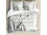 Abakuhaus Copripiumino Libelle, Boho Nature Primavera, Antiacaro, Adatto A Chi Soffre Di Allergie, Con Federe, 155 Cm X 220 Cm - 80 X 80 Cm, Multicolore