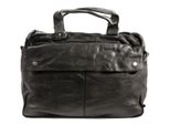 Harold's Pelle Borsa Da Ufficio Laptop Bag Con Scomparto Per Laptop Submarine Businessbag Black Nero