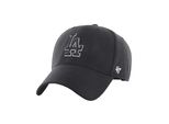 47 Brand Cap Regolabile - Mlb La Dodgers Schwarz / Weiß
