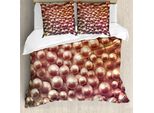 Abakuhaus Pearls Copripiumino, Varie Misure, Antiacaro, Adatto A Chi Soffre Di Allergie, Con Federe, 200 Cm X 200 Cm - 80 X 80 Cm, Marrone
