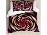 Abakuhaus Spiers Copripiumino, Petali Di Rosa Arte Moderna, Antiacaro Adatto A Chi Soffre Di Allergie Con Federe, 200 Cm X 200 Cm - 80 X 80 Cm, Multicolore