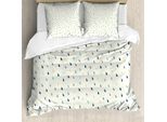 Abakuhaus Copripiumino Astratto, Motivo Colorato A Gocce, Antiacaro, Adatto A Chi Soffre Di Allergie, Con Federe, 200 Cm X 200 Cm - 80 X 80 Cm, Multicolore