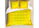 Abakuhaus Copripiumino Giallo, Cerchi Gialli Sfumati, Antiacaro, Adatto A Chi Soffre Di Allergie, Con Federe, 200 Cm X 200 Cm - 80 X 80 Cm, Giallo Calendula