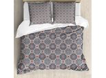 Abakuhaus Copripiumino Vittoriano, Boho Blumenweinl, Antiacaro, Adatto A Chi Soffre Di Allergie, Con Federe, 200 Cm X 200 Cm - 80 X 80 Cm, Multicolore