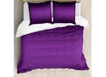Abakuhaus Copripiumino Ombre, Design Kino Vorhang, Antiacaro, Adatto A Chi Soffre Di Allergie, Con Federe, 155 Cm X 220 Cm - 80 X 80 Cm, Viola