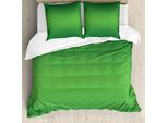 Abakuhaus Copripiumino Ombre, Tropic Mare Naturale, Antiacaro Adatto A Chi Soffre Di Allergie Con Federe, 200 Cm X 200 Cm - 80 X 80 Cm, Verde