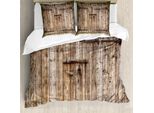 Abakuhaus Set Copripiumino Vintage Per Letti Matrimoniali, Porta In Rovere Antico, Antiacaro, Adatto A Chi Soffre Di Allergie, Con Federe, Tortilla