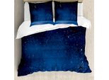Abakuhaus Copripiumino Mond, Stagione Invernale, Antiacaro, Adatto A Chi Soffre Di Allergie, Con Federe, 200 Cm X 200 Cm - 80 X 80 Cm, Blu Scuro