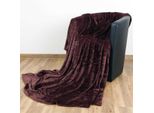 Coperta "Celina"" - Coperta Soffice Di Alta Qualità, 150 X 200 Cm - Marrone"