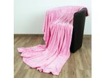 Coperta "Celina"" - Coperta Soffice Di Alta Qualità, 220 X 240 Cm - Rosa"