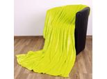 Coperta "Celina"" - Coperta Soffice Di Alta Qualità, 150 X 200 Cm - Verde"