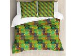 Abakuhaus Copripiumino Etnico, Folk Mutter, Antiacaro, Adatto A Chi Soffre Di Allergie, Con Federe, 155 Cm X 220 Cm - 80 X 80 Cm, Multicolore