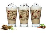 6 Bicchieri Da Latte Macchiato 310Ml Bicchieri Da Caffè Bicchieri Da Tè Bicchieri Da Tè Con Stampa Di Caffè