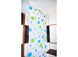 Tenda A Rullo Per Doccia A Semicassonetto 120X240 Cm Modello Sylt Blu Verde