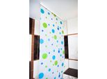 Tenda A Rullo Per Doccia A Semicassonetto 160X240 Cm Modello Sylt Blu Verde